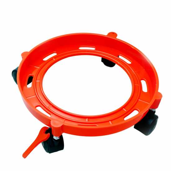 Beezy Gas Cylinder Trolley  (Red)