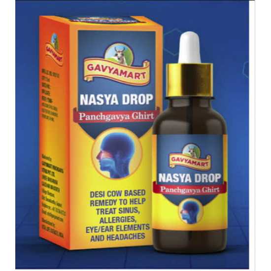 Gavyamart organic panchgavya Ghrit- Nasya Drop (15 ml) 