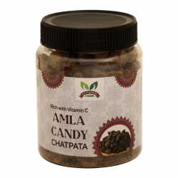 GAVYAMART Amla Chatpata Candy | Dry Berries | Indian Salty Gooseberry 350 g 