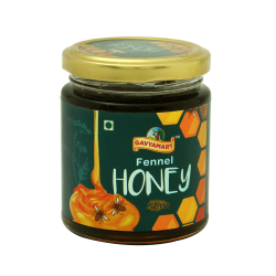 Gavyamart 100% Pure Fennel Honey Brand with No Sugar Adulteration 250g