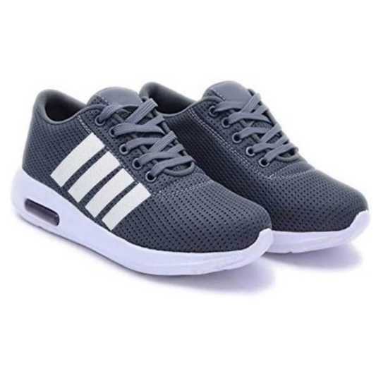 Glowlife New Stylish Light weight Grey Sport shoes for Men's & Boys