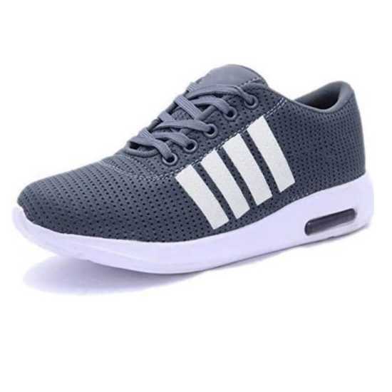 Glowlife New Stylish Light weight Grey Sport shoes for Men's & Boys