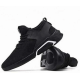 GlowLife Mesh Light Weight Black Sports Shoe for Men's & Boys