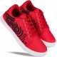 GlowLife Mesh Light Weight Red Sports Shoe for Men's & Boys