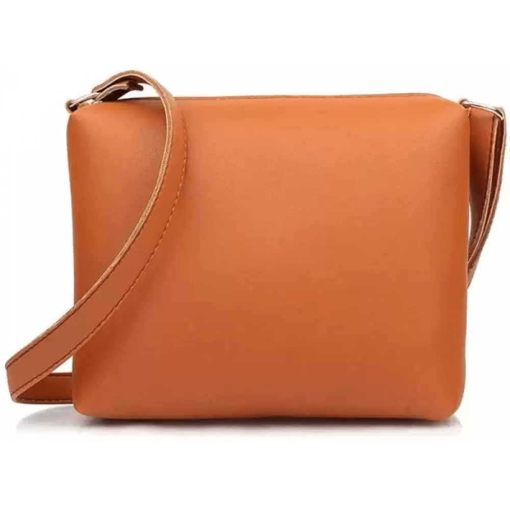 Women Tan Messenger Bag (Pack of 3)