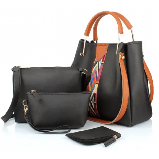 Women Black Hand-held Bag