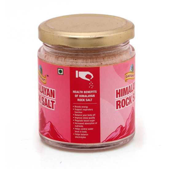 Gavyamart Himalayan Rock salt 200 Gm / Minerals Sendha Namak for Healthy Cooking and Weight Loss / Rock Salt - for Cooking/ Curing / Bath / Fasting