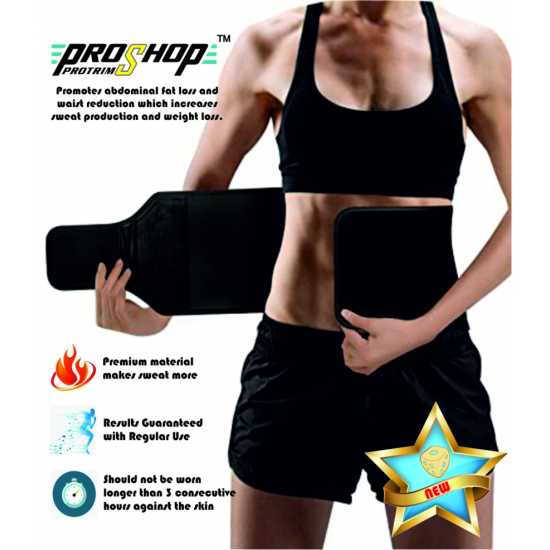 Sports Sweat Belt Premium Waist Trimmer for Women Belly Fat Burner