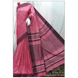 Weaving Work Tussar Ghicha Silk Saree