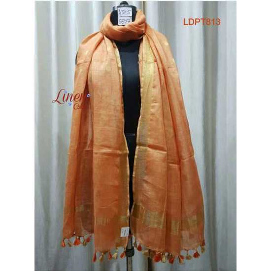 Linen by Linen Weaving Buta Designer Dupatta for Girls & Women