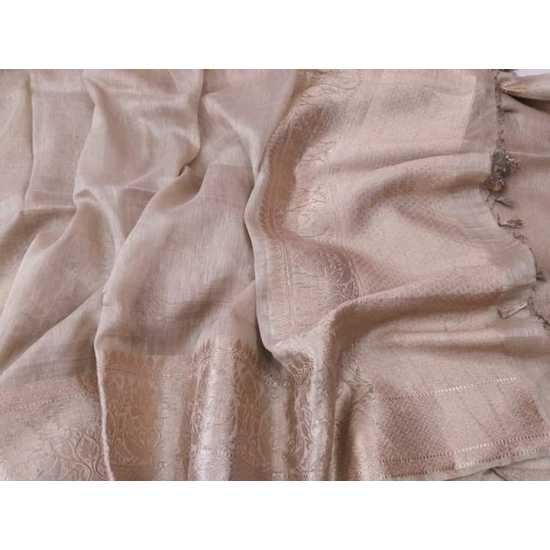 Beautiful Designer Kota by Linen Jacquard Weaving Banarasi Saree